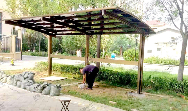 【京西 金泰麗灣】免費測量設計（r字形車棚）