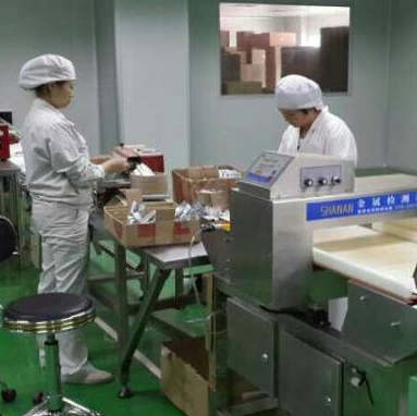 大益茶業集團購買我司金屬檢測儀用于檢測生產線茶葉檢測